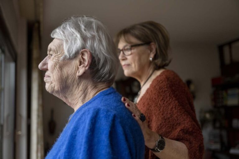 praten met een ouder