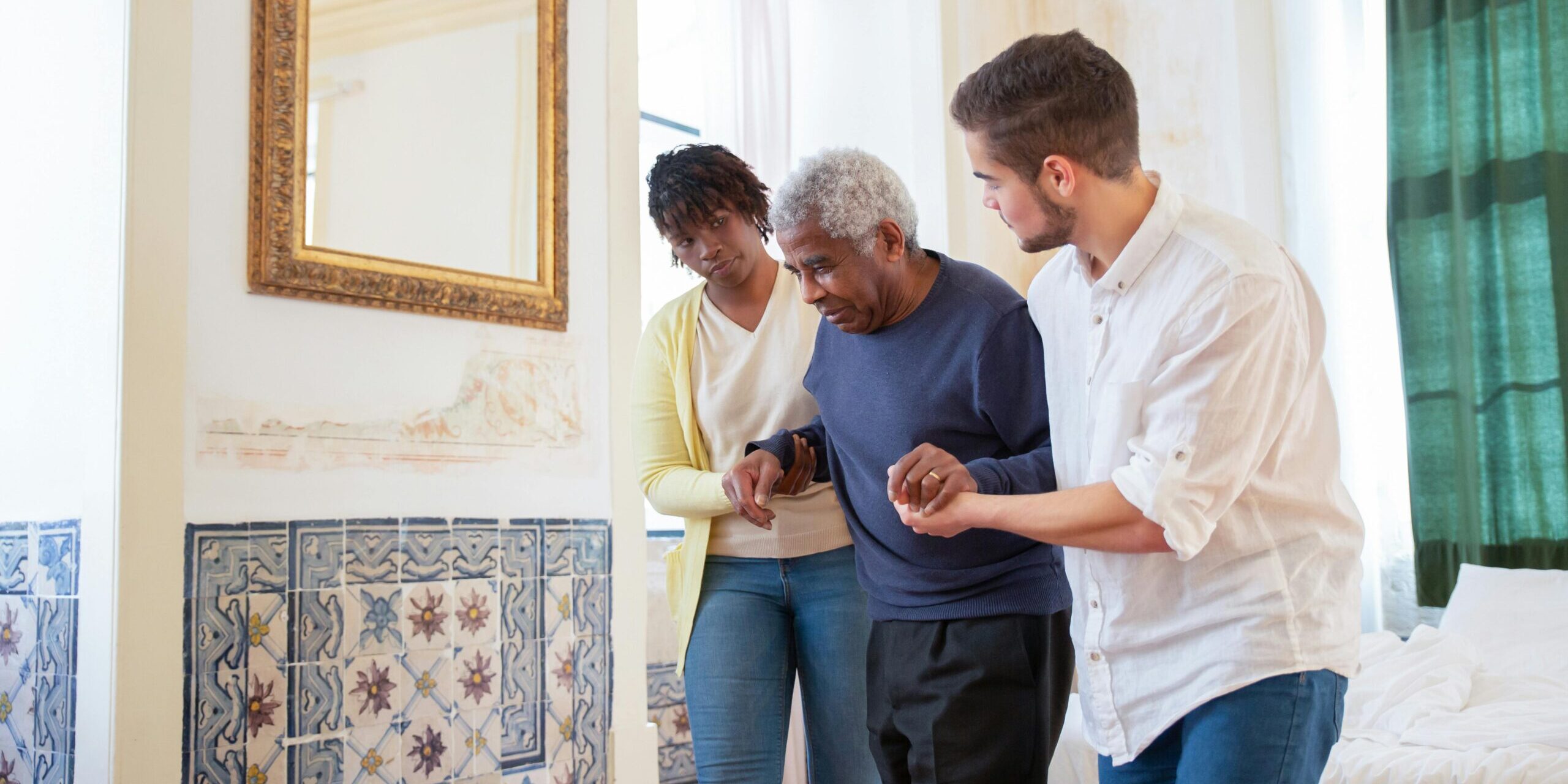 Begeleiding aan huis bij mobiliteitsproblemen